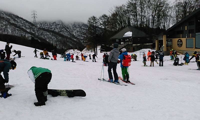 オープン！積雪十分！