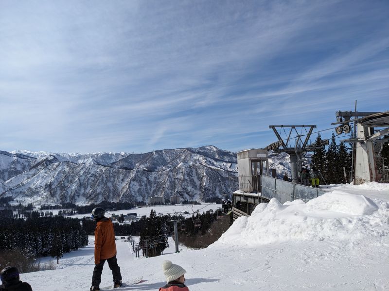 滑りやすいコースが沢山あった