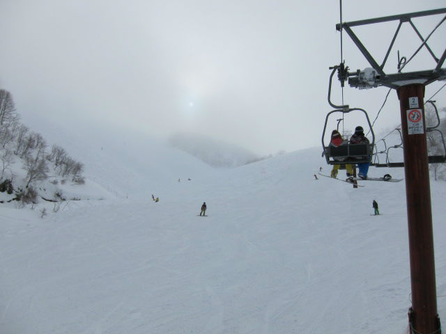 2012/01/22（日）　飛騨流葉スキー場の速報