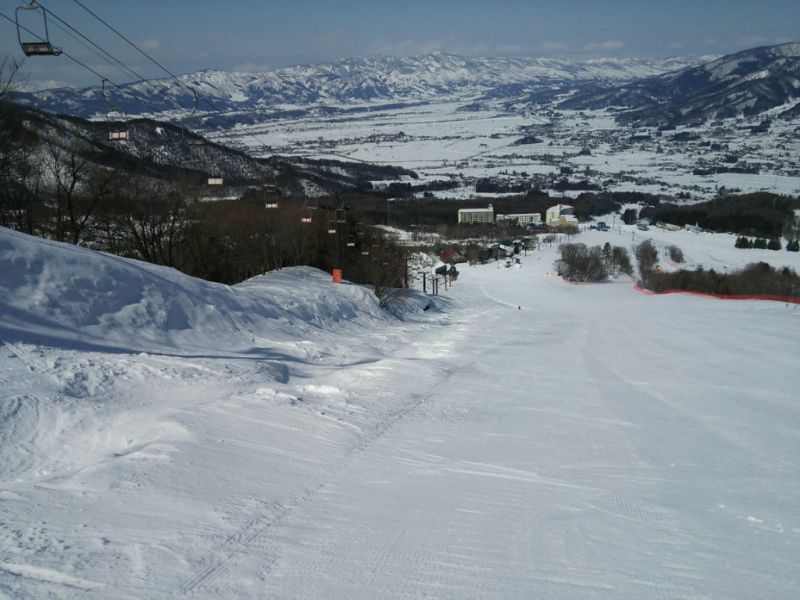 平日の木島平