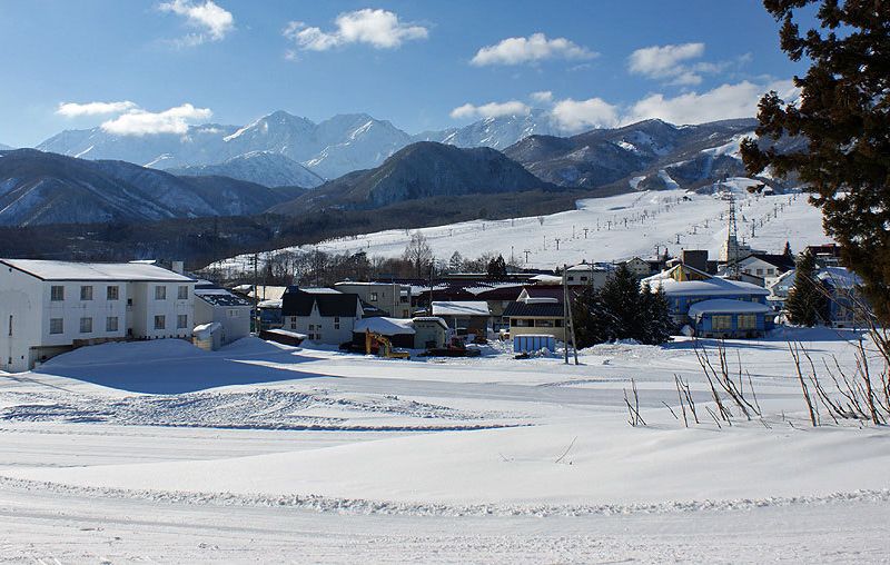 白馬の雪