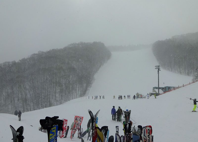 雪質最高です。
